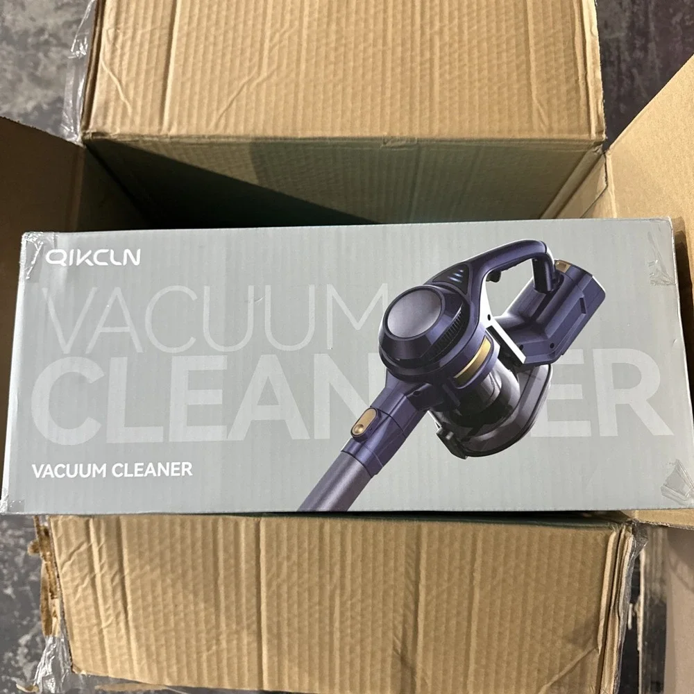 QikCln Cordless Vacuum Cleaner, 8-in-1 Powerful Vacuum Cleaners for Home with...